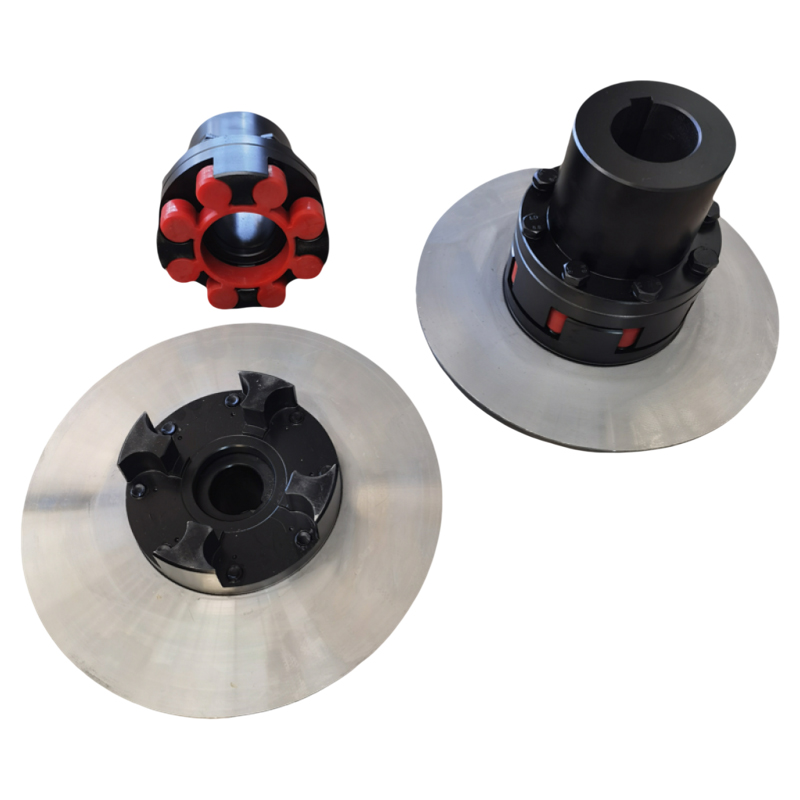 LMPK型带制动盘梅花形弹性联轴器